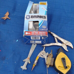 Exterior Keyed Entry door lock